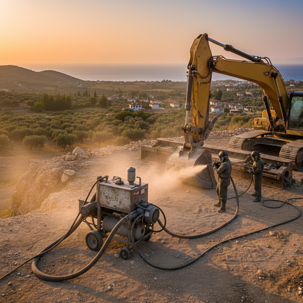 Ağır İş Makinelerinde Metal Kumlama: Dayanıklılığı Artıran 7 Yöntem
