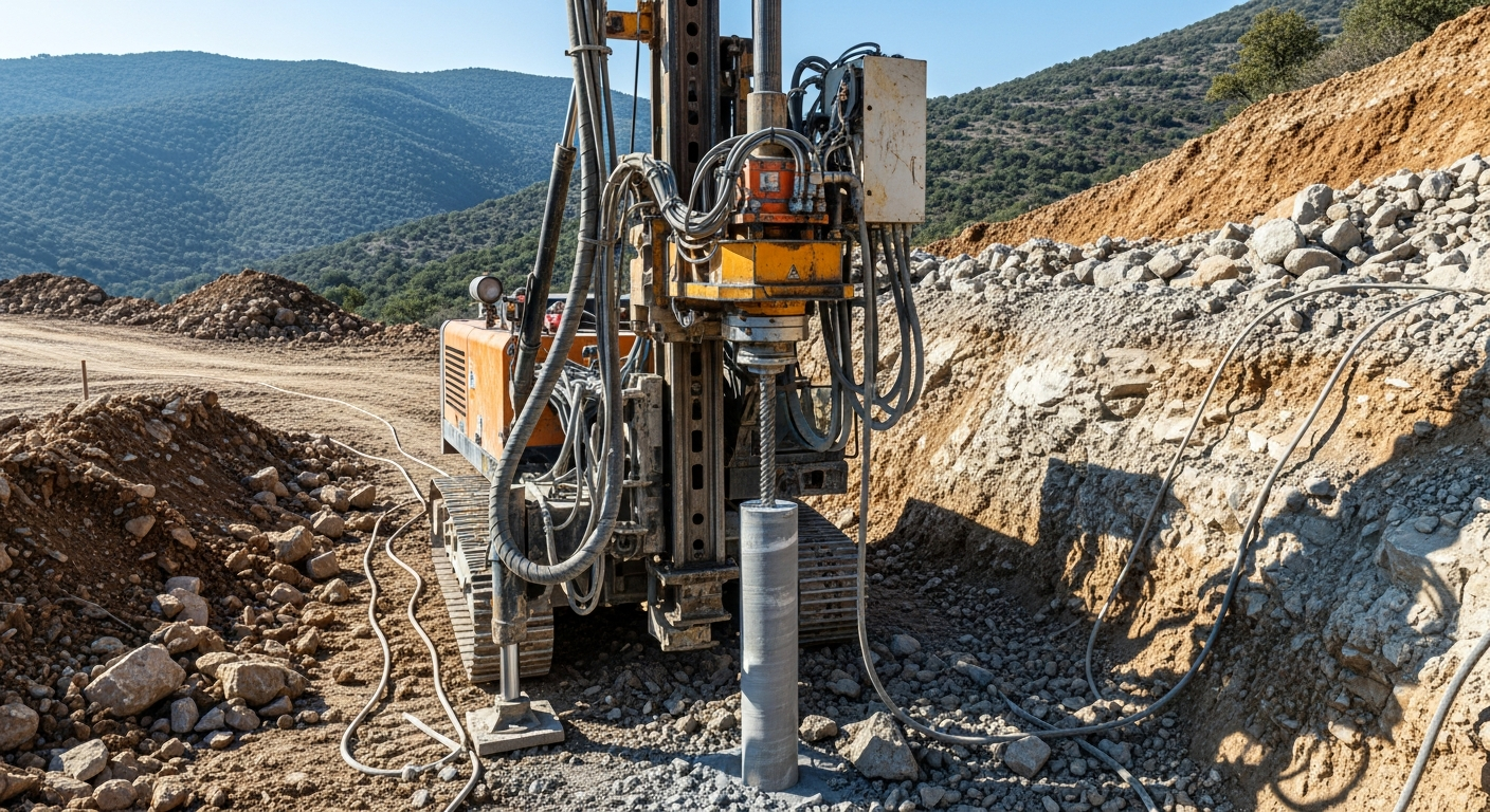 Fethiye'de Şantiye Alanında Mobil Kumlama Çözümleri 2026