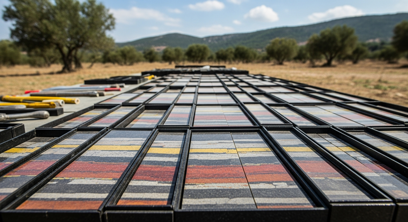 Muğla'daki Tarihi Köprülerin Yerinde Mobil Kumlama ile Restorasyonu
